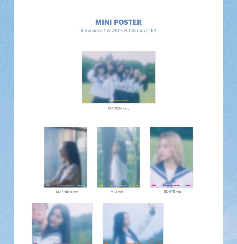 MADEIN Debut EP Album 상승 (8 Versions) Random 1ea.