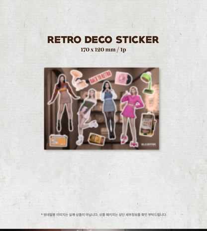 Blackpink The Game Photocard Collection Back to Retro