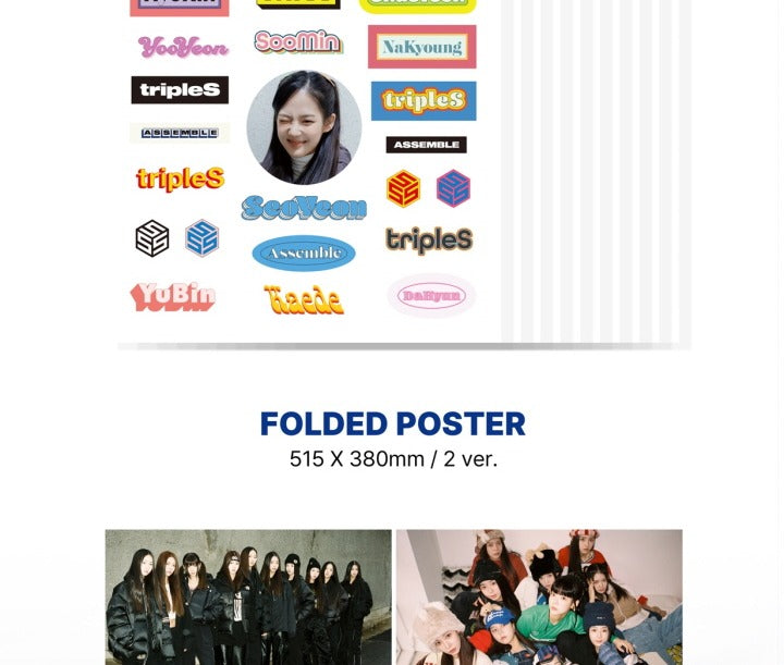 tripleS 1st Mini Album ASSEMBLE (2 Versions)