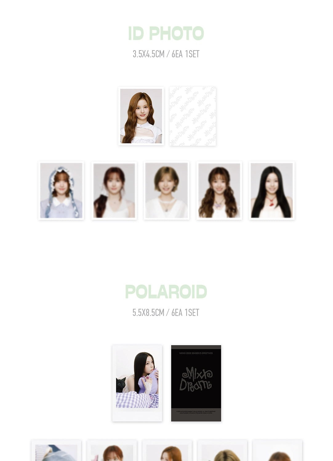 (PRE-ORDER 2025-12-22) NMIXX - 2026 Season's Greetings [MIXX DREAM] (POB - Photocard Set)(💝 K-Towns 2026 Season's Greetings Event!)