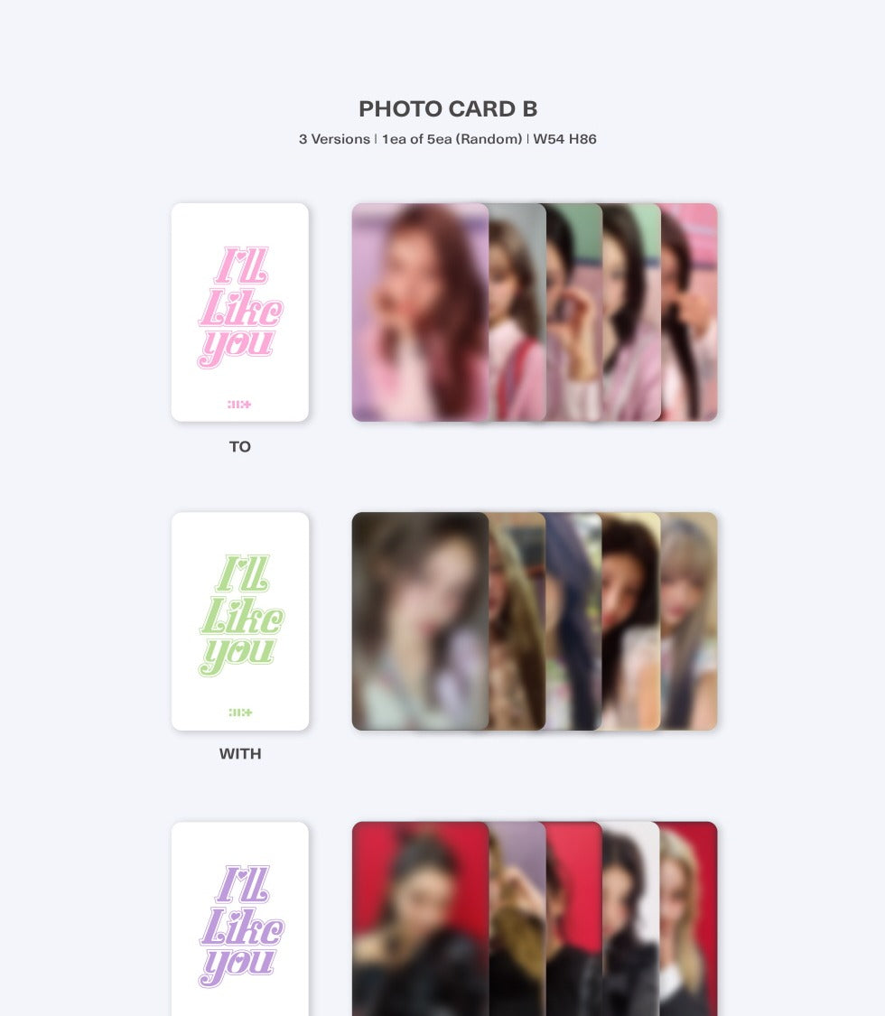ILLIT 2nd Mini Album I'll Like you (3 Versions) Random 1ea. – K-Towns