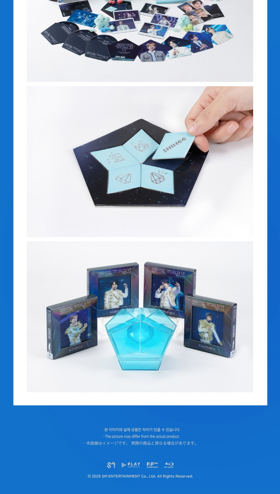 (PRE-ORDER 2025-08-29) SHINee - WORLD VI [PERFECT ILLUMINATION : SHINee’S BACK] Blu-ray Version