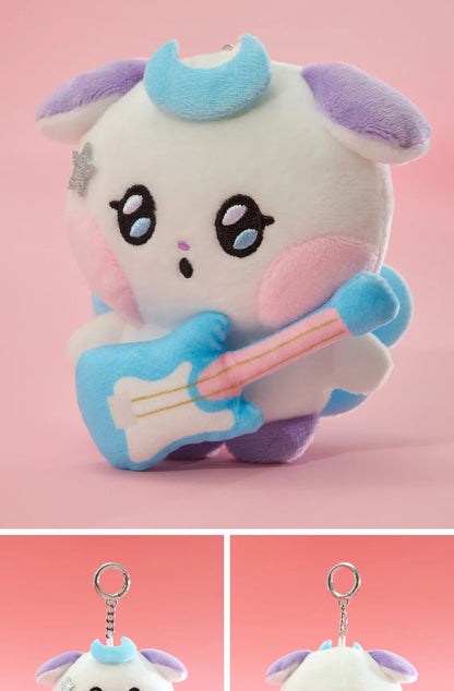 MIGHTEEZ(ATEEZ) - [MIGHTEEZ Rock The Stage] PLUSH KEYRING - ROCKSTAR (8 Versions)(LINE FRIENDS SQUARE MERCH)