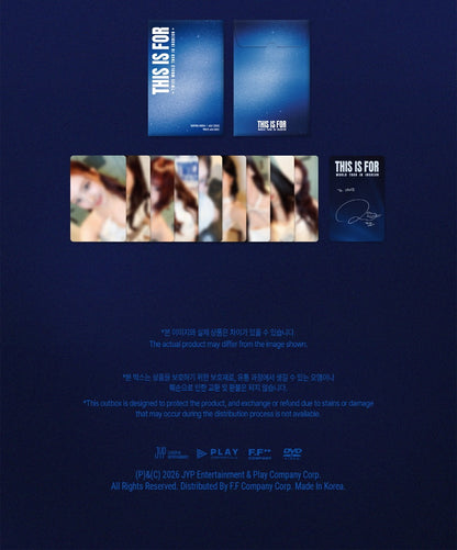 (PRE-ORDER 2026-07-13) TWICE - [THIS IS FOR] WORLD TOUR IN INCHEON DVD Version