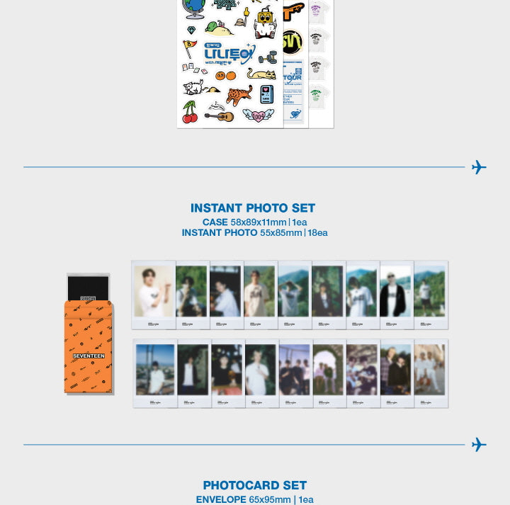 Seventeen NANA Tour with Seventeen 2024 Moment Package