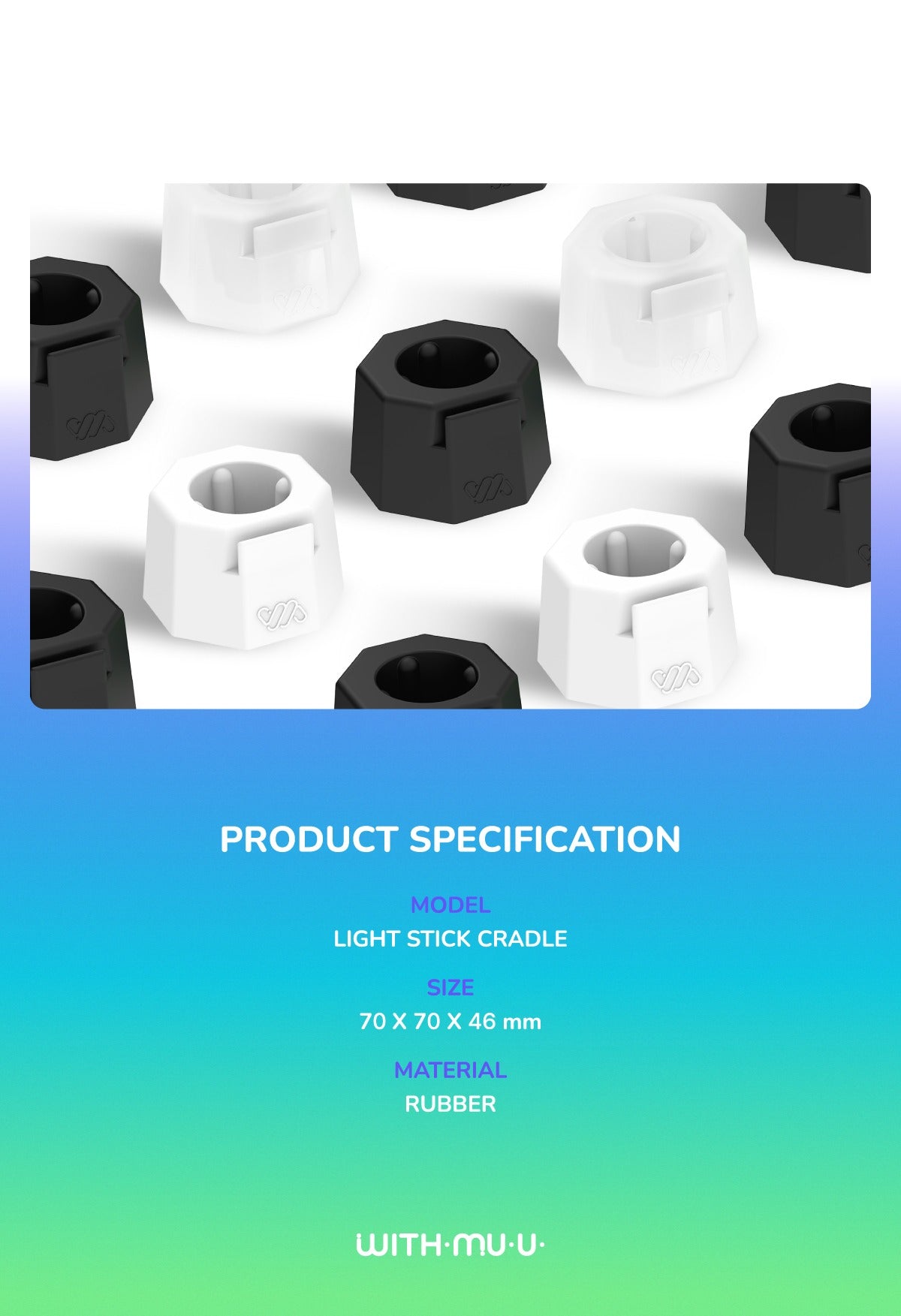 WITHMUU LIGHT STICK CRADLE (2 Options)