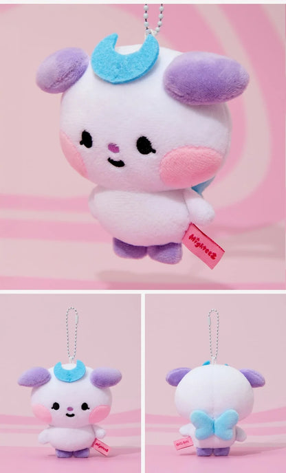 (PRE-ORDER 2025-11-07) ATEEZ - [MIGHTEEZ MINI PLUSH KEYRING](8 Versions)(LINE FRIENDS SQUARE MERCH)