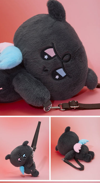 MIGHTEEZ(ATEEZ) - [MIGHTEEZ Rock The Stage] PLUSH BAG (8 Versions)(LINE FRIENDS SQUARE MERCH)(POB Photocard Included)