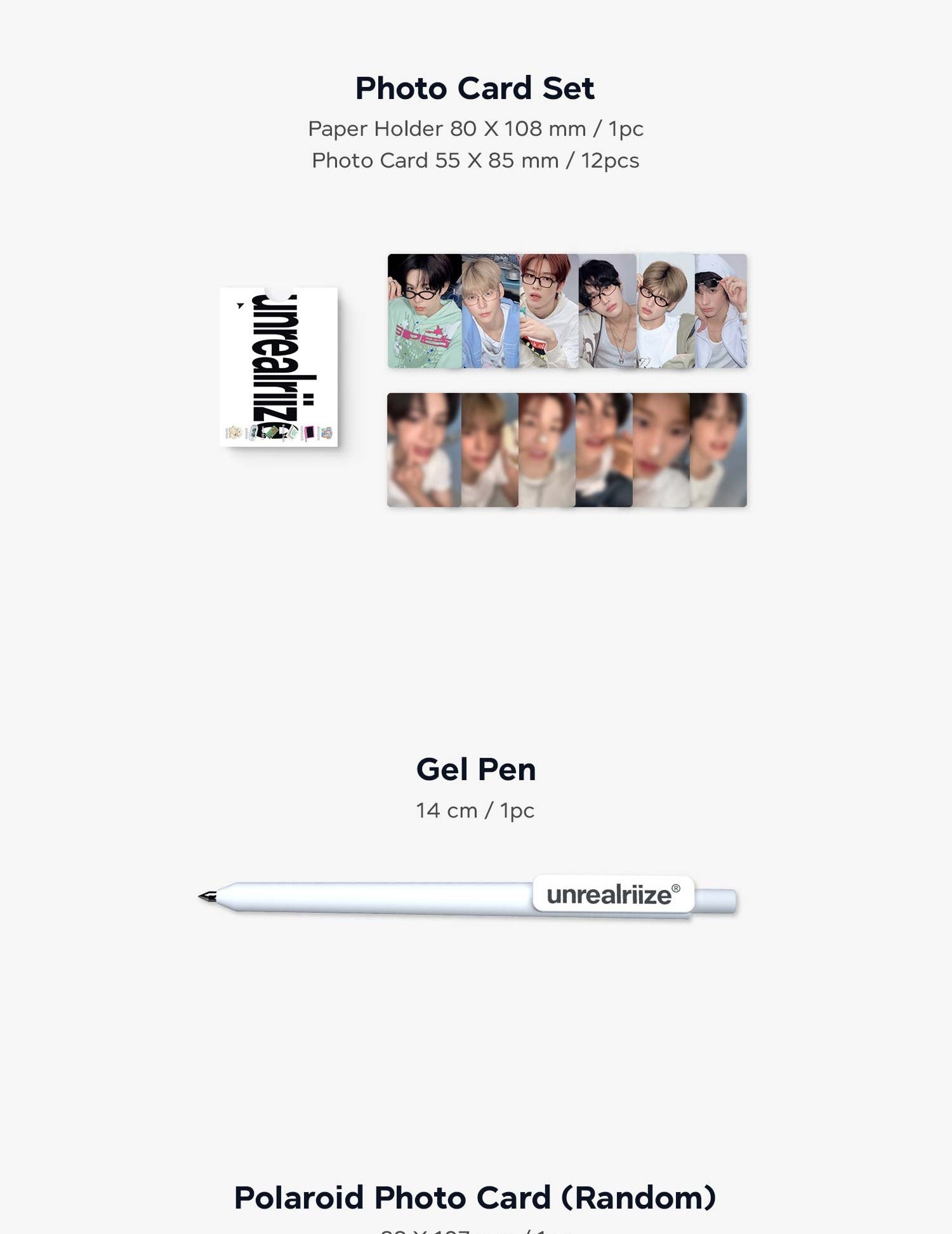 2026 シン・ヘソン FANMITING PHOTO CARD SET PRE-ORDER 2025-12-26) RIIZE - 2026 Season's Greetings Special