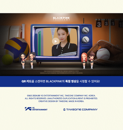 BLACKPINK The Game Sporty Tennis Club (new)