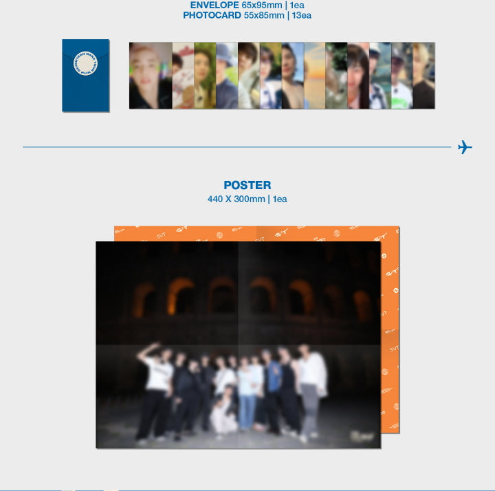 Seventeen NANA Tour with Seventeen 2024 Moment Package