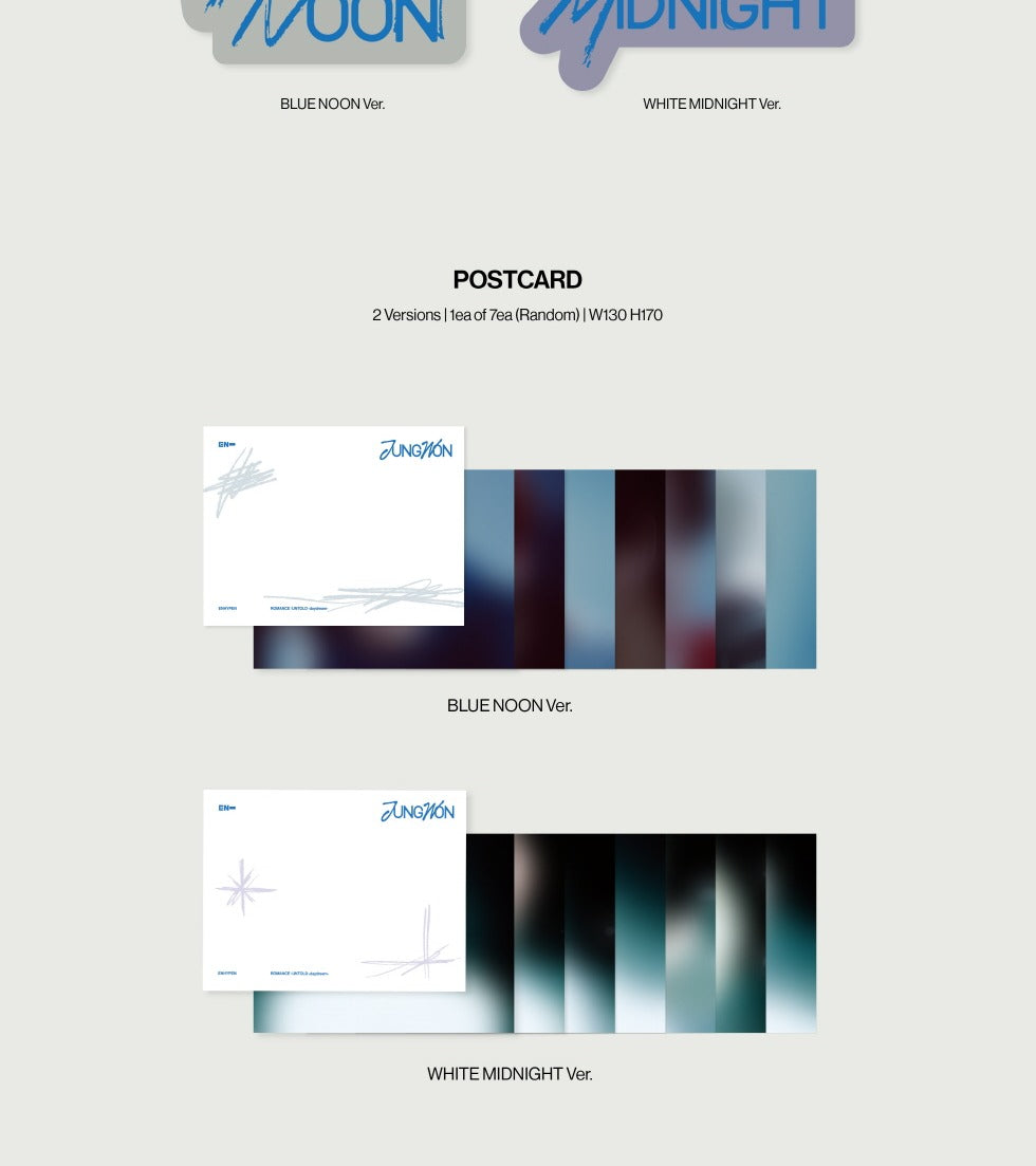ENHYPEN - 2nd Album Repackage ROMANCE : UNTOLD - daydream (2 Versions)[POB - Unreleased Selfie Photocard Included!! (Limited Quantity)].