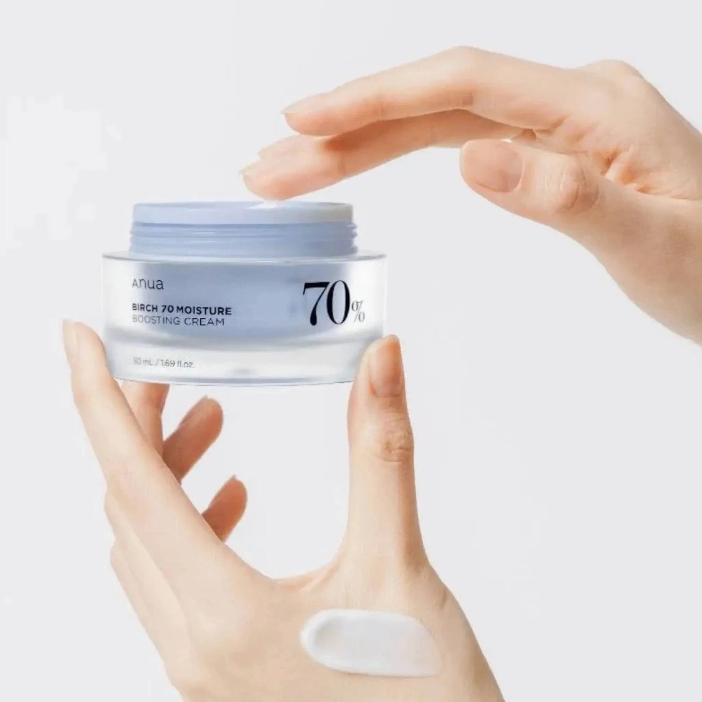ANUA - Birch 70 Moisture Boosting Cream (50 mL).