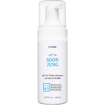ETUDE - Soon Jung pH 6.5 Whip Cleanser (2 Sizes)