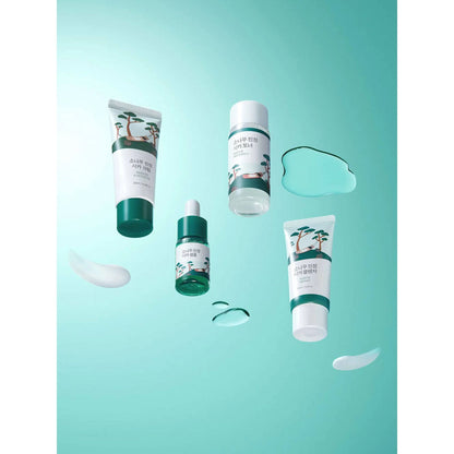 Round Lab - Pine Calming Cica Trial Kit.(Cleanser 30mL+Toner 20mL+Ampoule 10mL+Cream 20mL)