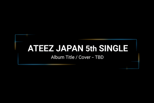 (PRE-ORDER 2026-07-29) ATEEZ - Japan 5th Single Album [TITLE - To be announced] (4 Versions)